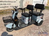 2024 Meco M3 Electric 110V 3-Passenger Three Wheel Cart