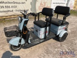 2024 Meco M3 Electric 110V 3-Passenger Three Wheel Cart