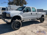 2005 Ford F250 4X4 Crew Cab Pickup Truck