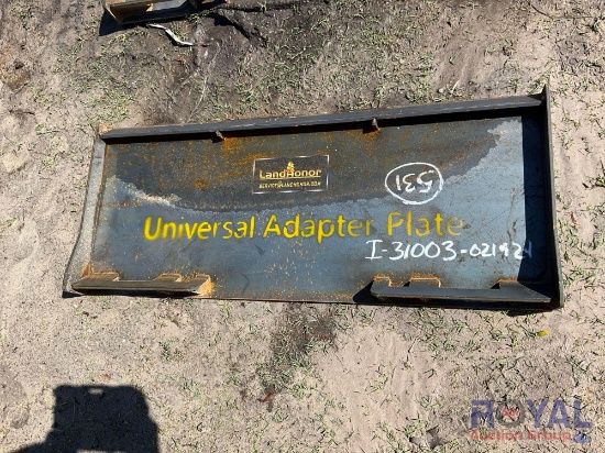 Landhonor Universal Adapter Plate Skid Steer Attachment