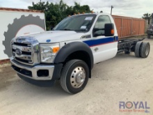 2015 Ford F550 Diesel Cab and Chassis