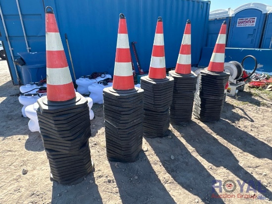 125 Highway Safety Traffic Cones