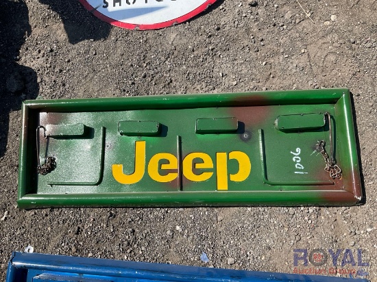 Jeep Tailgate Sign