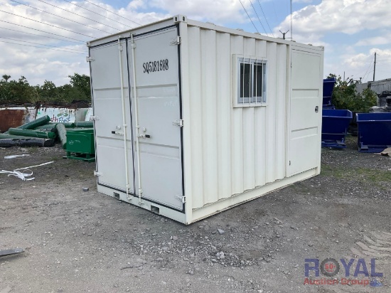 11ft x 7ft x 7ft portable office shipping container