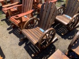 Decorative Wood Rocking Chair