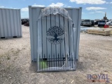 2024 7ft Dreaming Tree Wrought Iron Entry Gate