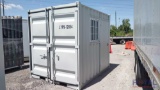 9ft X 7ft X 8ft Container With Side Door and Window