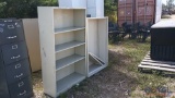 Set of Metal Shelves Two Pieces