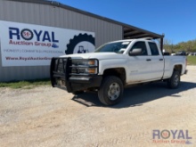 2016 Chevrolet 2500HD 4x4 Extended Cab Pickup