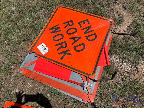 Assorted Road Work Signs