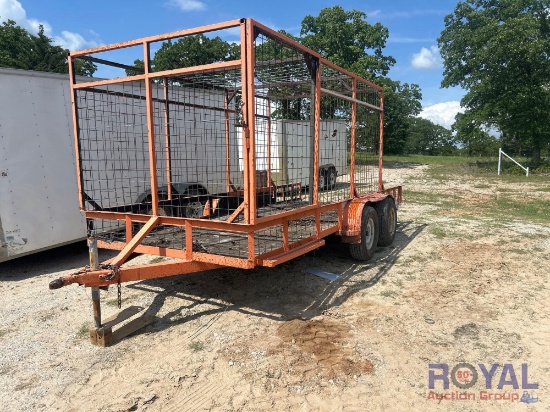 16ft T/A Cage Trailer