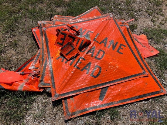 Assorted Road Work Signs