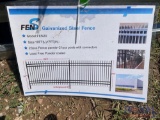 2024 10FT x 7FT Galvanized Steel Fence Panels