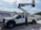 2011 Ford F550 Extended Cab 4x4 Altec AT40M Material Handler Bucket Truck