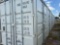 One Run 40 Ft 10 Door Shipping Container