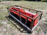2024 Mower King TAS81 3-Point Hitch Rotary Tiller Attachment