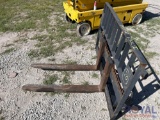 48in Backhoe Loader Forks and Carriage