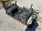 Hydraulic Root Rake Attachment