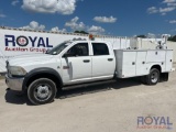 2012 Ram 5500 Liftmoore 2000 Crane Crew Cab Service Crane Mechanics Truck