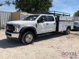 2018 Ford F450 4x4 Crew Cab Service Truck