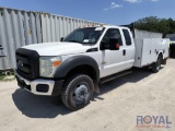 2015 Ford F450 4x4 Extended Cab Xervice Truck