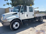 2003 International Crew Cab Liftmoore 206 Crane Dump Truck