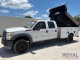 2013 Ford F450 Crew Cab Service Dump Truck