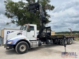 2014 Kenworth T400 Haib 322E-5 Hipro Knuckleboom Crane Truck