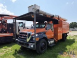 2013 Ford F750 Chipper Dump Forestry Bucket Truck