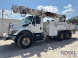 2008 International 7400 T/A Altec Digger Derrick Truck