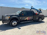 2013 Ford F450 4x4 Crew Cab Little Beaver LS300 Drill Rig Truck
