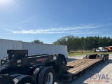 2006 Pitts LE50-24D 50Ton 24ft Tri-Axle Lowboy Trailer
