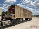 2005 J and J SP0 04 T/A 38 Ft Push Sludge Trailer