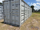 One Run 40 Ft 10 Door Shipping Container
