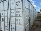 One Run 40 Ft 10 Door Shipping Container