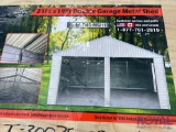 21 X 19 Ft Double Garage Metal Shed