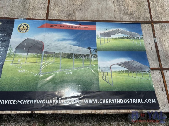 2024 Golden Mount 20 X 20ft Steel Carport