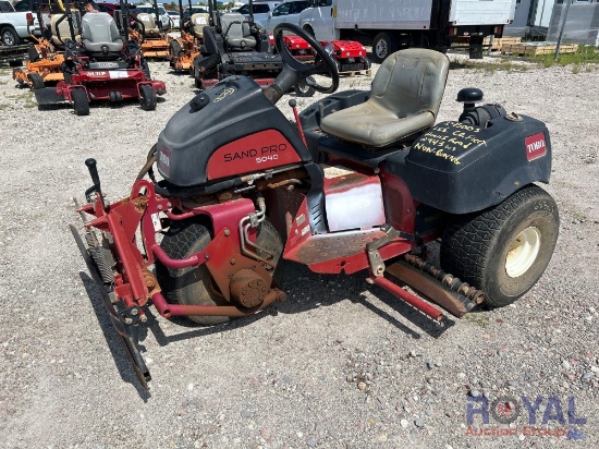 2014 Toro Sand Pro 5040 3-Wheel Rake