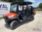 2018 Kubota RTV X1140 4x4 Crew Cab Utility Cart