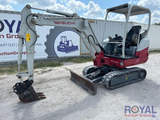 2019 Takeuchi TB230 Mini Excavator