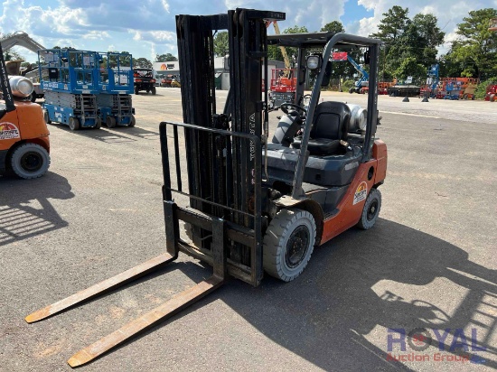 2014 Toyota 8FGU25 5,000lbs Cushion Tire Forklift