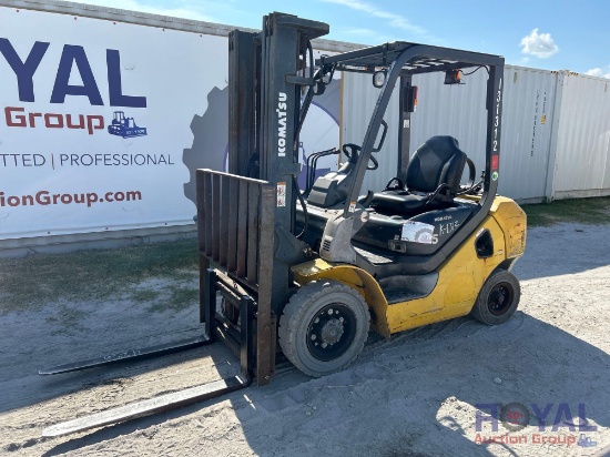 2014 Komatsu FG25HT-16 5,000lbs Cushion Tire Forklift