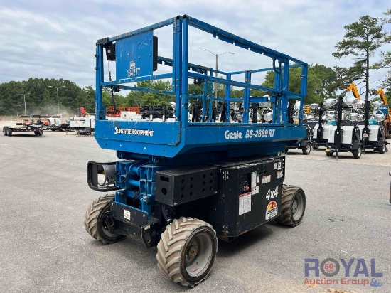 2014 Genie GS2669 RT 4x4 26FT Rough Terrain Scissor Lift