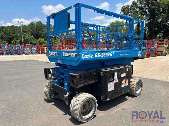 2014 Genie GS2669 RT 4x4 26FT Rough Terrain Scissor Lift