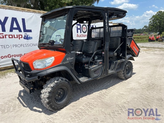2018 Kubota RTV X1140 4x4 Crew Cab Utility Cart