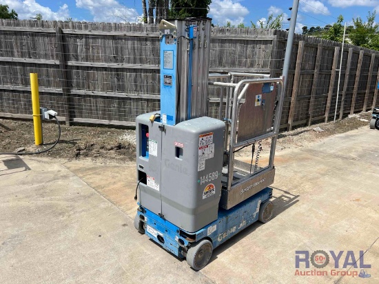 2015 Genie GR-20 20ft Vertical Mast Personnel Lift