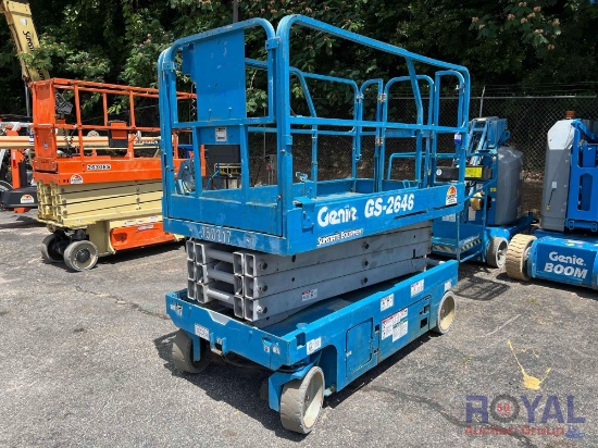 2016 Genie GS2646 26ft Electric Scissor Lift