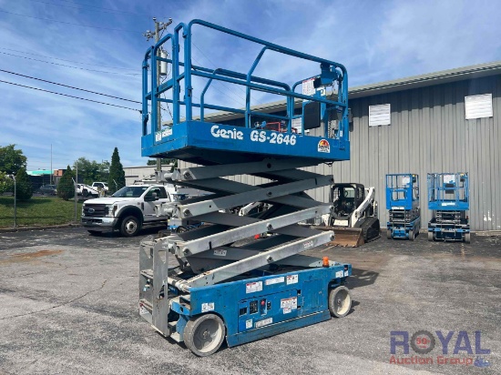 2015 Genie GS-2646 26ft Electric Scissor Lift