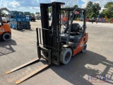 2014 Toyota 8FGU25 5,000lbs Cushion Tire Forklift