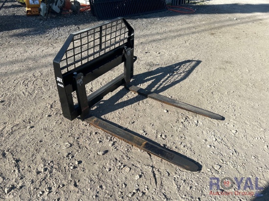 2024 JBX 48in 4,000lbs Forks Skid Steer Attachment